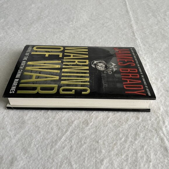 Warning of War A Novel Of The North China James Brady First Edition Hardcover DJ - Picture 10 of 12